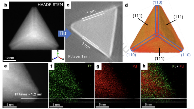 Single-particle atomic-scale strain-gradient engineering for high-performance fuel cells